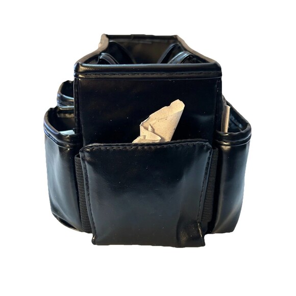 Purse Make Up Organizer Insert Handles & Pockets Black Ready Set Go organizer - Picture 5 of 11